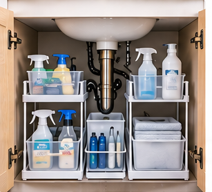 How to Organize Under Your Bathroom Sink