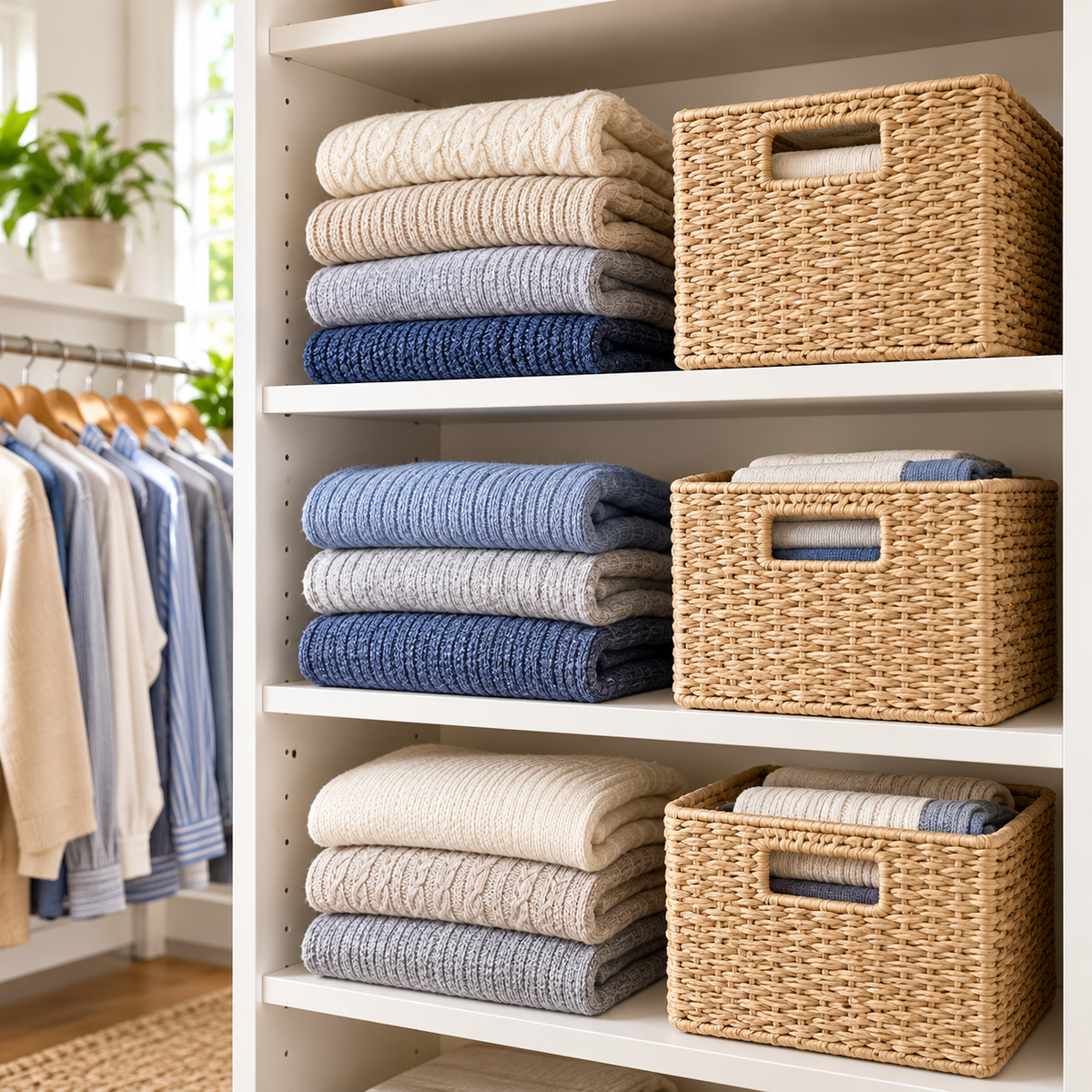 Closet Bins & Boxes