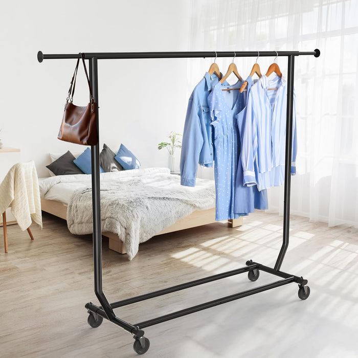 Simple Houseware Collapsible Commercial-Style Garment Rack
