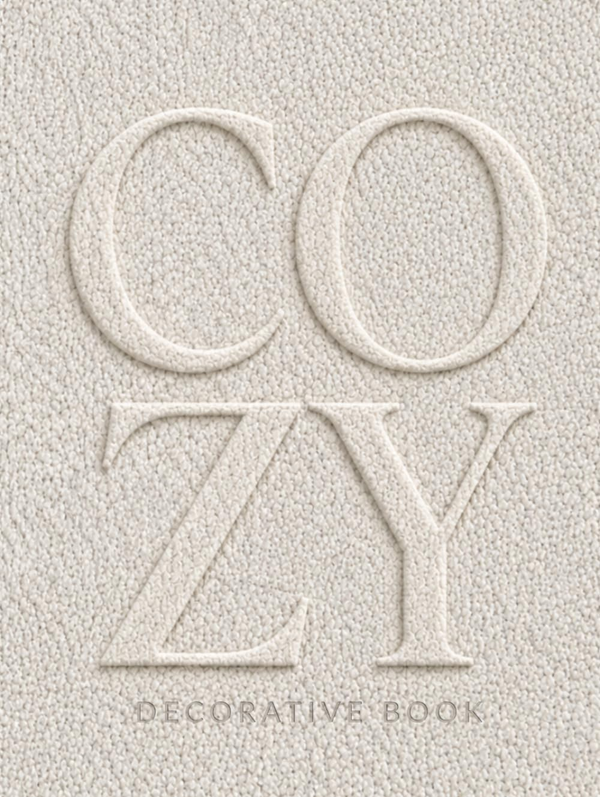 Cozy Decorative Book: A Grayscale Photographic-Style Collection of Interiors