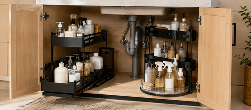 The Best Under-Sink Organizers for Kitchens and Bathrooms